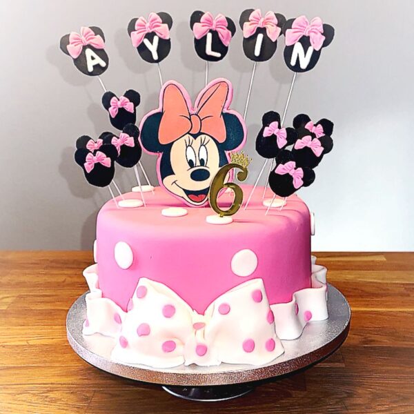 Minnie Mouse - Kindergeburtstag Torte